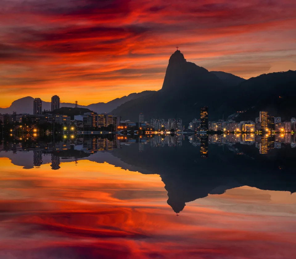beautiful panorama of rio de janeiro at twilight 2023 11 27 05 13 34 utc